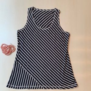 Garnet Hill Cotton Tank Top Size Medium